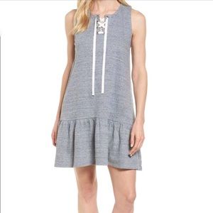 Caslon jersey drop waist dress